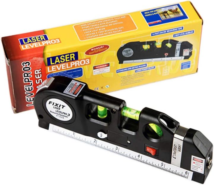 4-in-1 Multipurpose Mini Laser Spirit Level Measuring Instrument