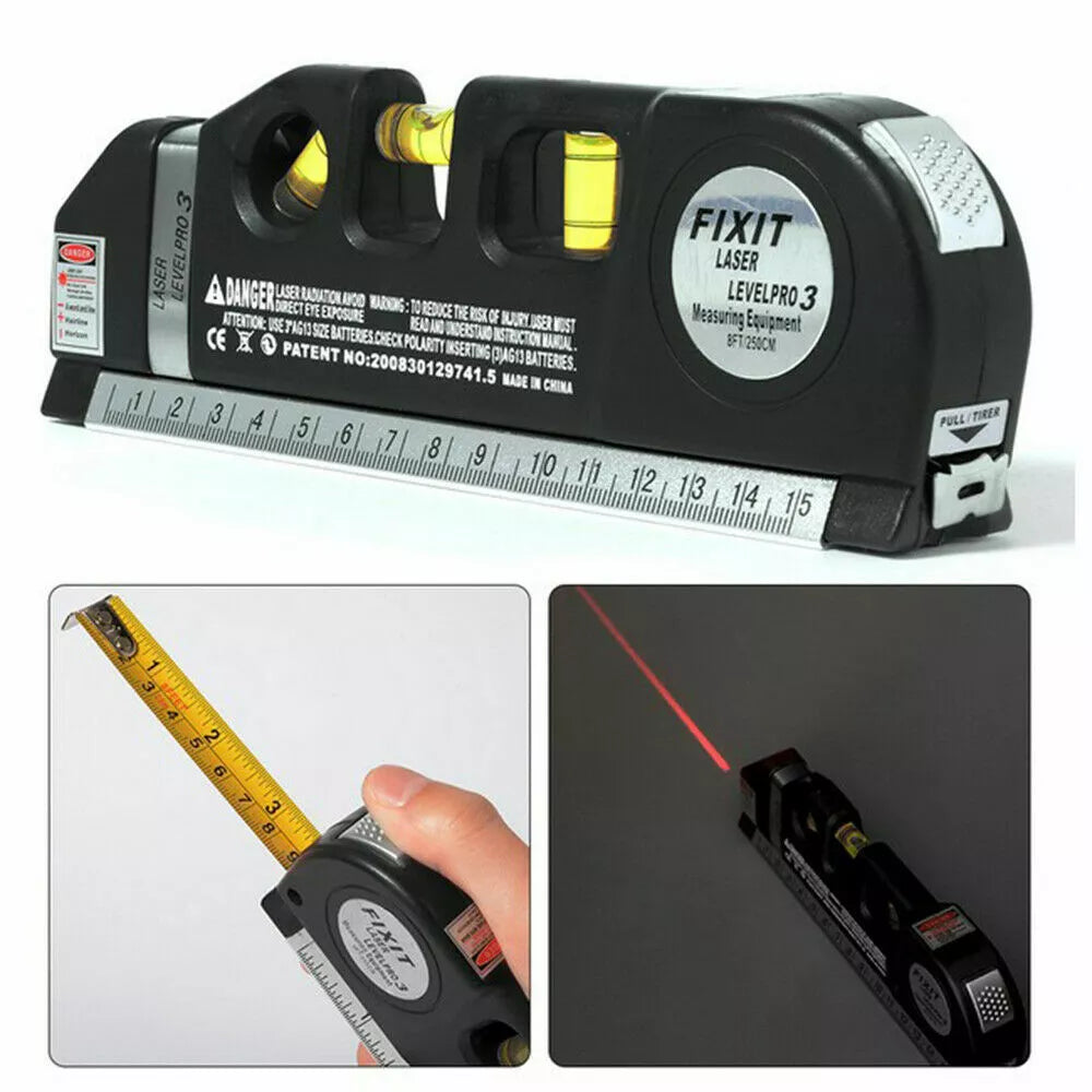 4-in-1 Multipurpose Mini Laser Spirit Level Measuring Instrument