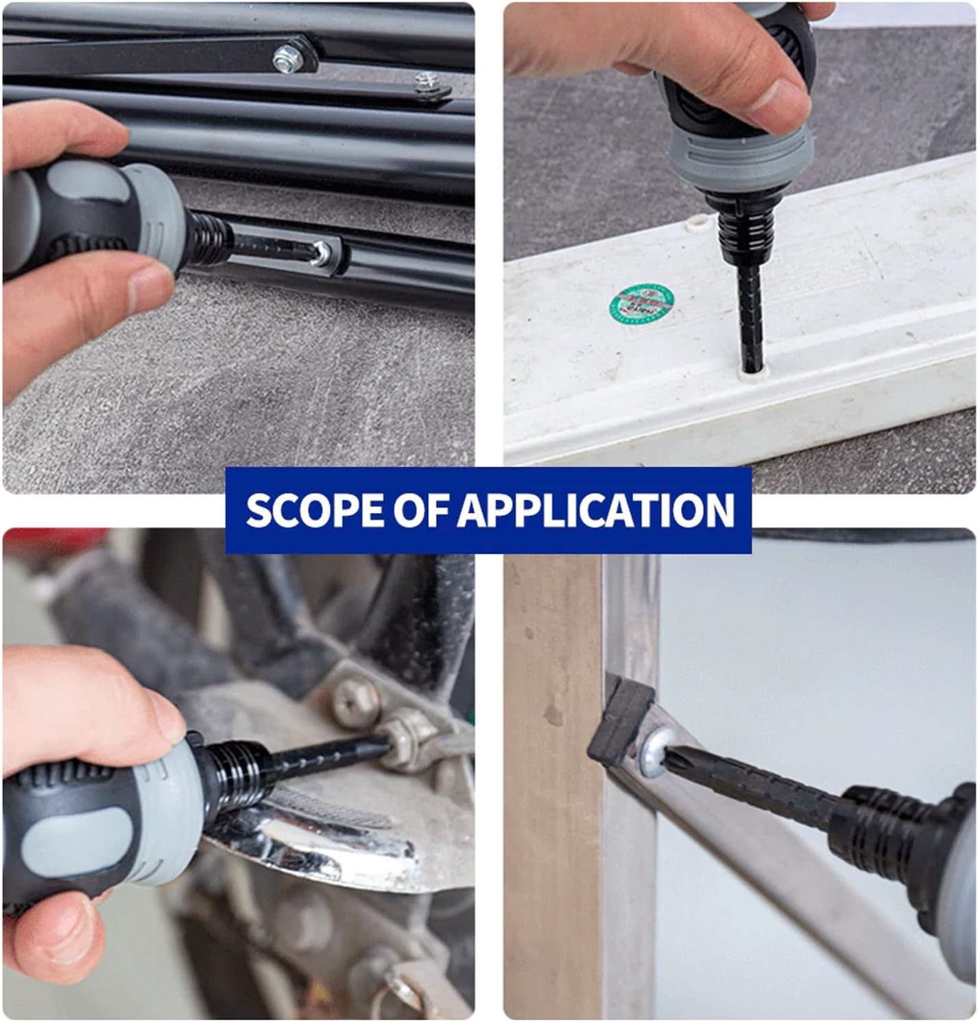 Versatile Magnetic Screwdriver Set | Semi-Automatic Ratchet & Extendable