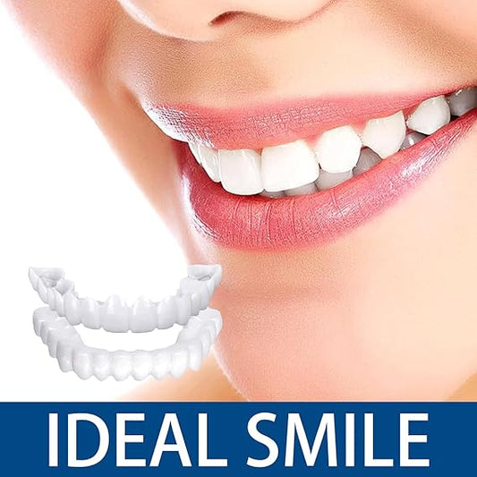 Instant Smile Reusable Snap-On Veneers (Upper & Lower) – Your Perfect Smile Solution